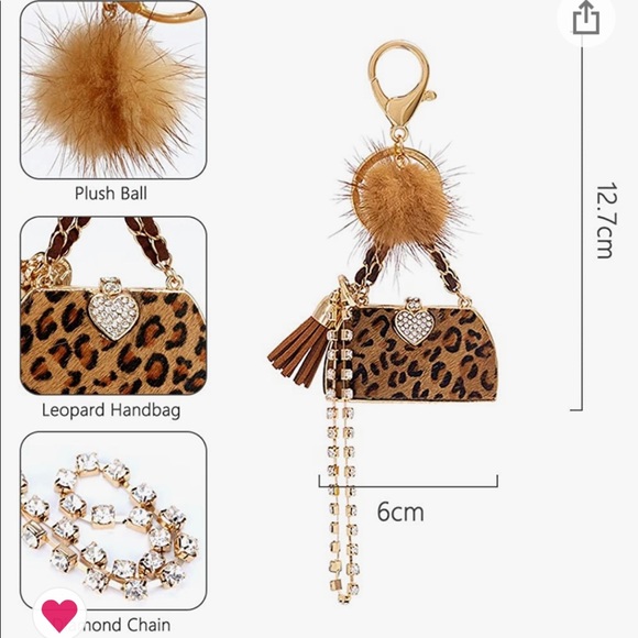 Beautiful Purse Accessory / Key Chain - Picture 7 of 7